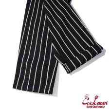画像7: COOKMAN  Chef Pants Duck Canvas Stripe (Black) (7)
