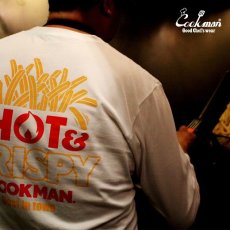 画像11: COOKMAN  ロングスリーブ Tシャツ French Fries (White) (11)