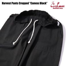 画像4: COOKMAN  Harvest Pants Cropped Canvas (Black) (4)