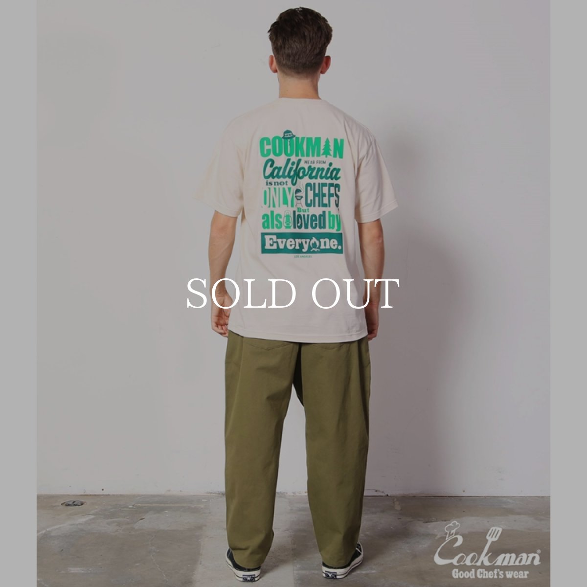 画像14: COOKMAN  Harvest Pants Cropped Canvas (Olive) (14)