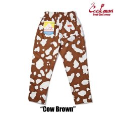 画像2: COOKMAN  Chef Pants Cow (Brown) (2)