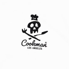 画像3: COOKMAN  ロングスリーブ Tシャツ Skull (White) (3)