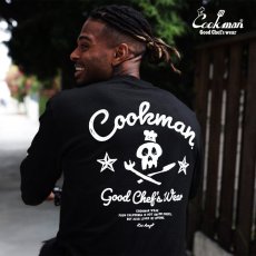 画像11: COOKMAN  ロングスリーブ Tシャツ Skull (Black) (11)