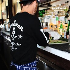 画像18: COOKMAN  ロングスリーブ Tシャツ Skull (Black) (18)