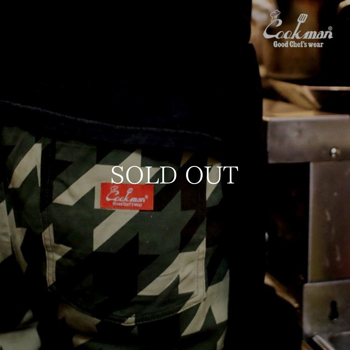 画像22: COOKMAN  Chef Pants Chidori Camo Green (Green) (22)