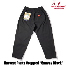 画像3: COOKMAN  Harvest Pants Cropped Canvas (Black) (3)