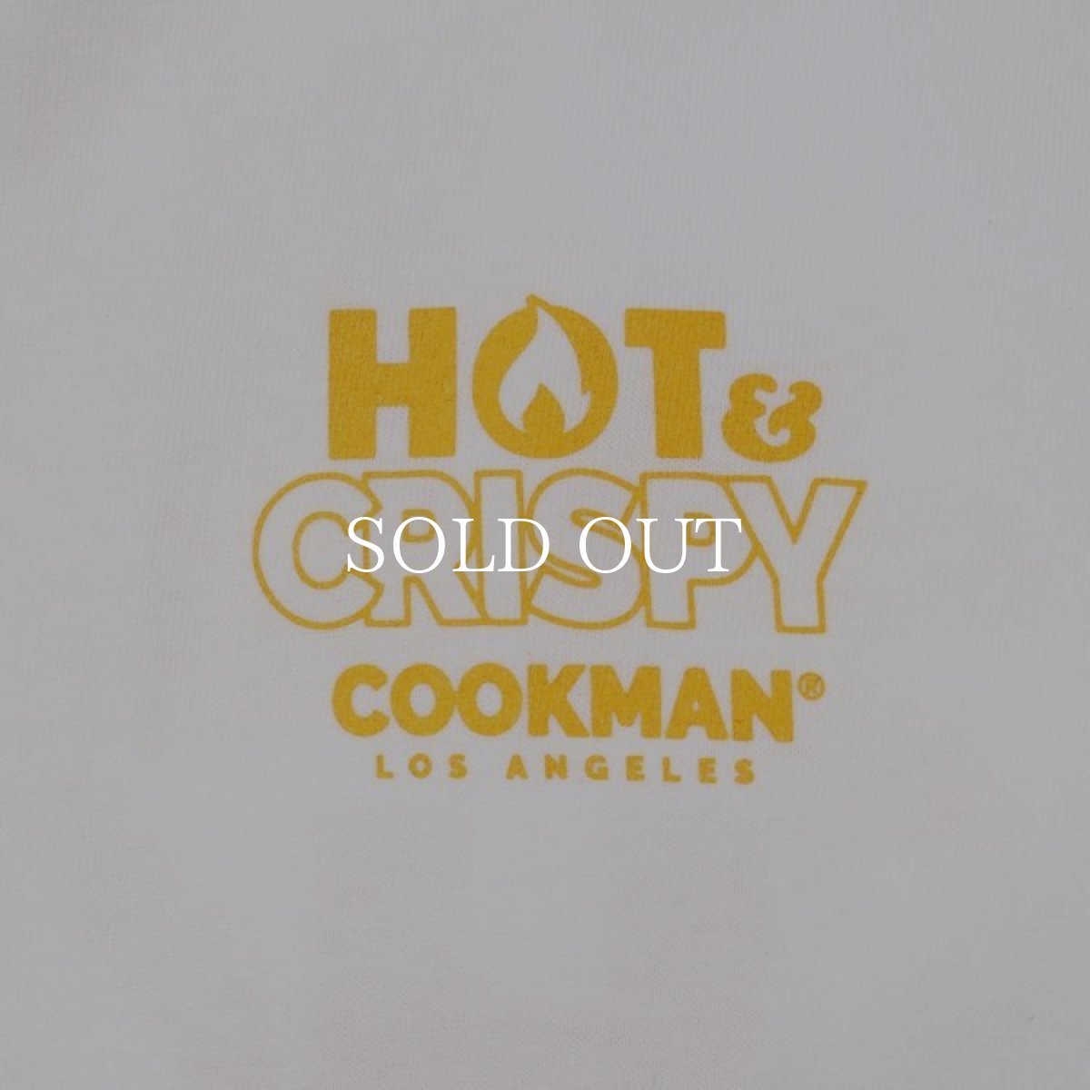 画像4: COOKMAN  ロングスリーブ Tシャツ French Fries (White) (4)