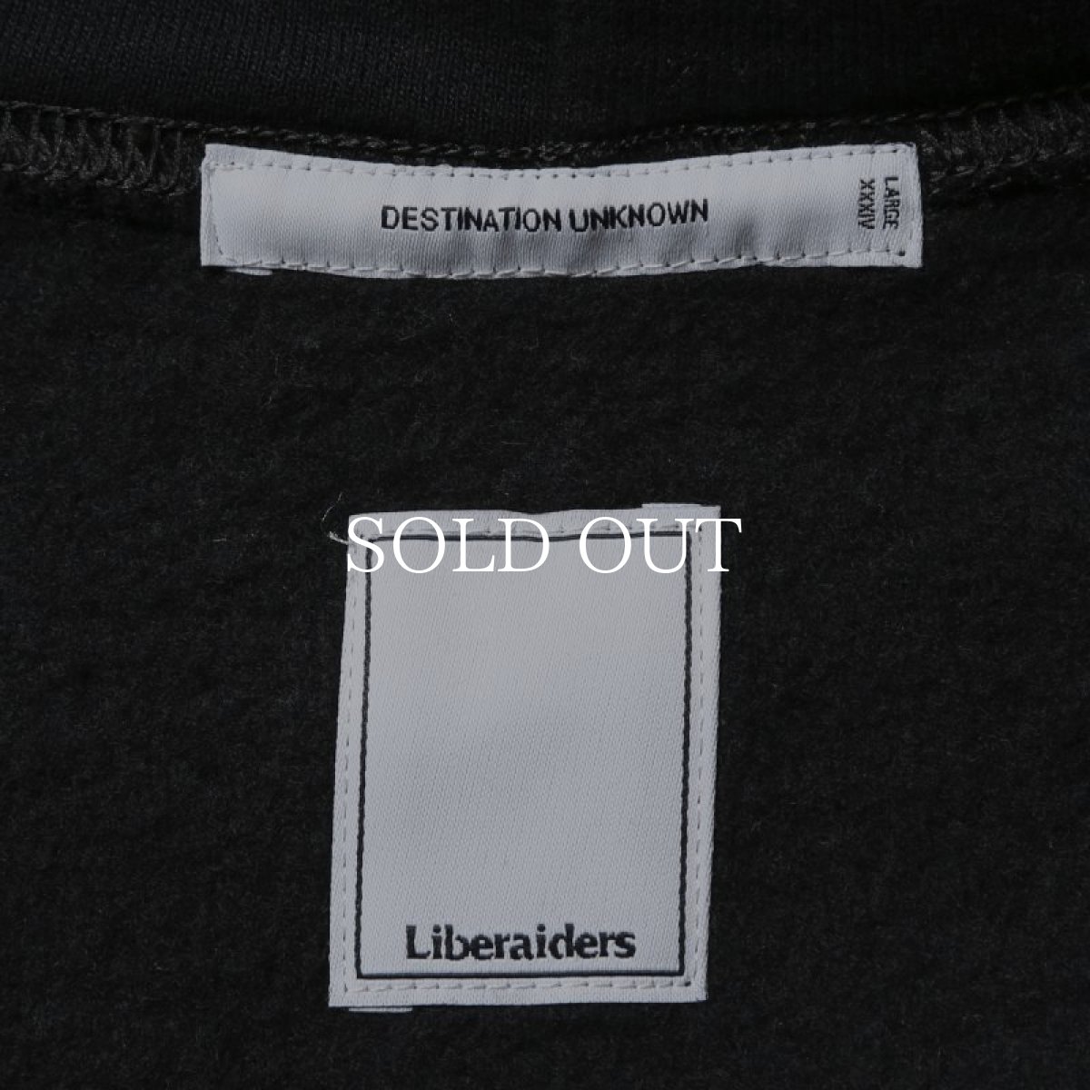 画像6: Liberaiders  SPIRAL LOGO HOODIE (BLACK) (6)