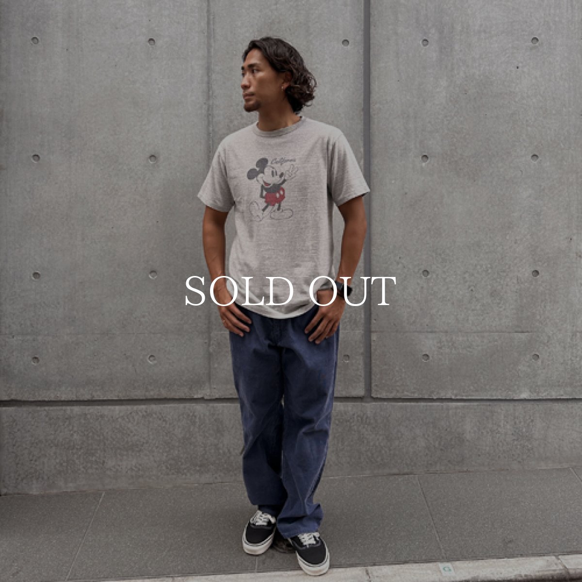 画像7: STANDARD CALIFORNIA  DISNEY × SD 88/12 California T (Gray) (7)