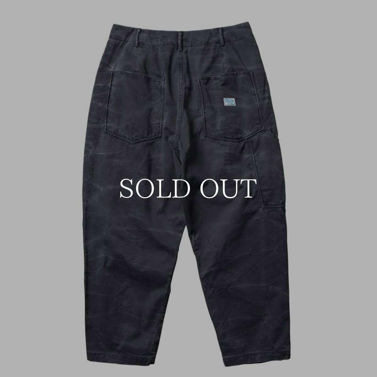 画像2: Liberaiders 【再入荷】SARROUEL CHINO PAINTER PANTS (CHARCOAL) (2)