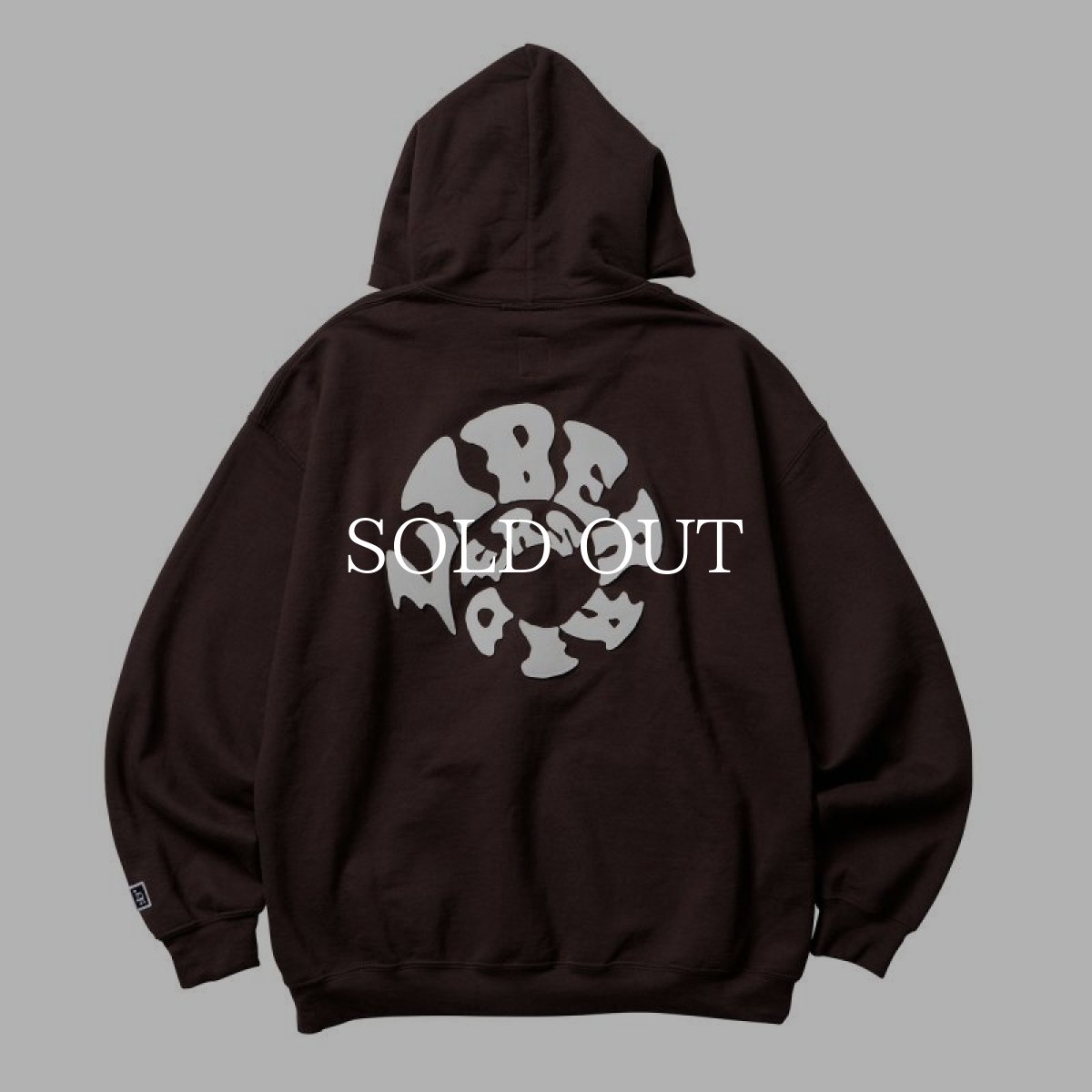 画像2: Liberaiders  SPIRAL LOGO HOODIE (BROWN) (2)