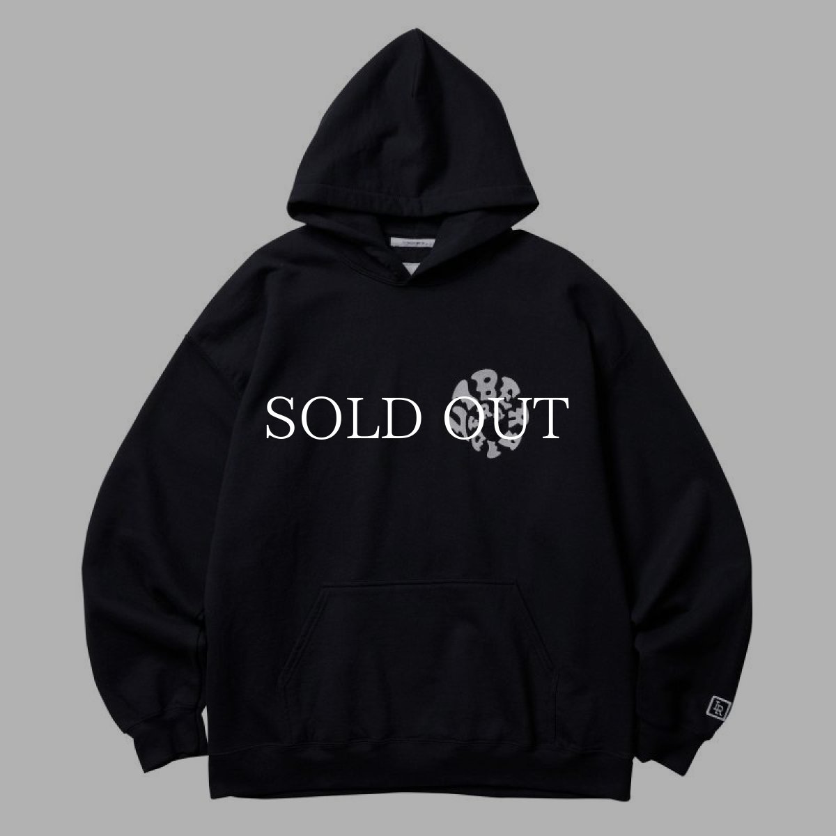 画像1: Liberaiders  SPIRAL LOGO HOODIE (BLACK) (1)