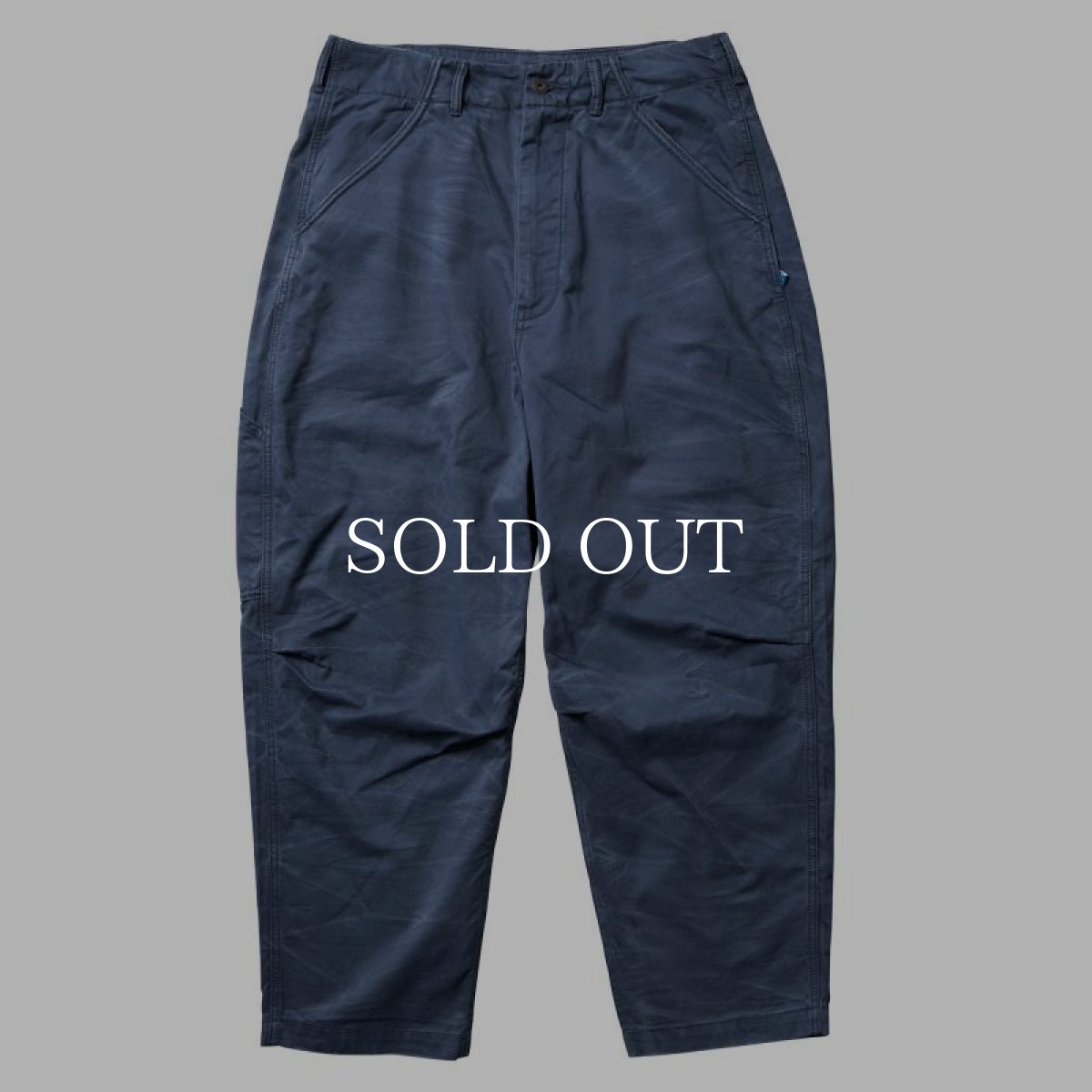 画像1: Liberaiders  SARROUEL CHINO PAINTER PANTS (NAVY) (1)