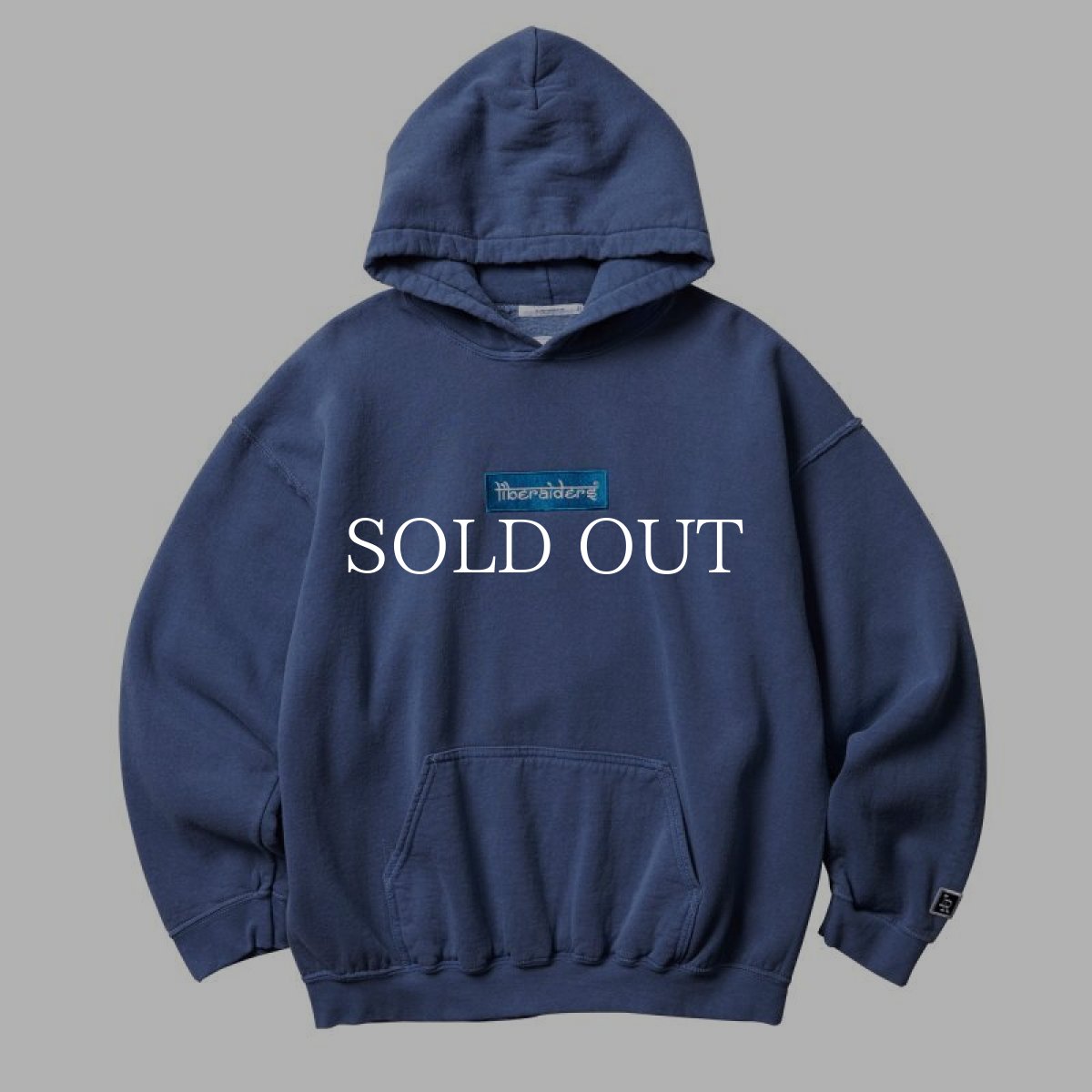 画像1: Liberaiders  LR BOX LOGO HOODIE (NAVY) (1)