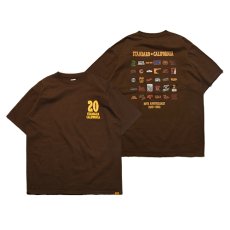 画像1: STANDARD CALIFORNIA  SD 20th Anniversary Logo T (Brown) (1)