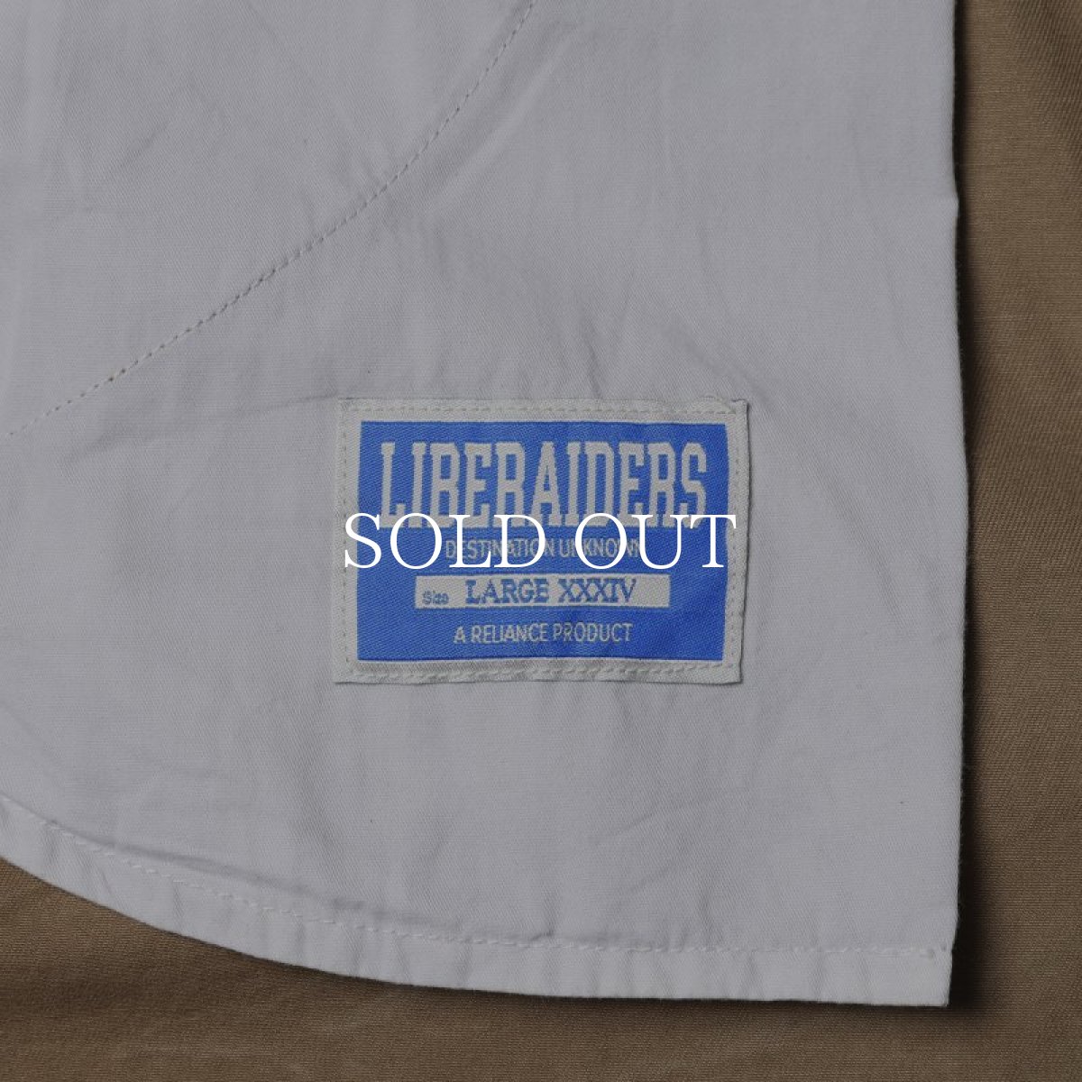 画像3: Liberaiders 【再入荷】SARROUEL CHINO PAINTER PANTS (BEIGE) (3)
