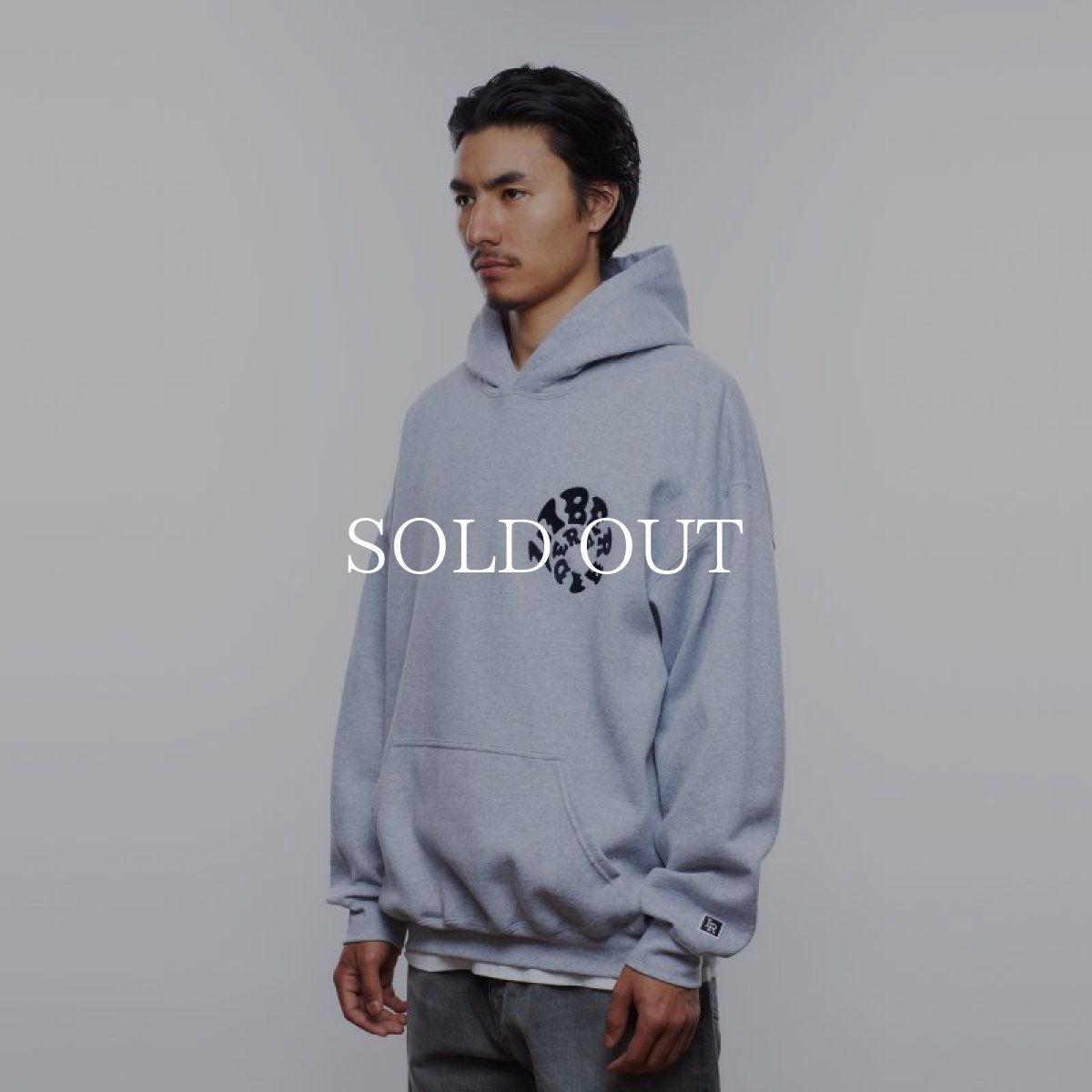 画像7: Liberaiders  SPIRAL LOGO HOODIE (GRAY) (7)