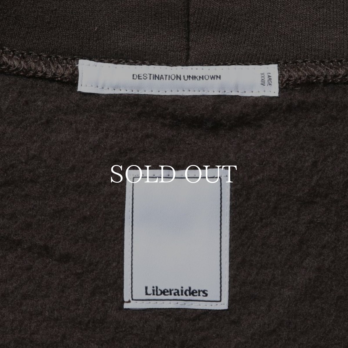 画像5: Liberaiders  SPIRAL LOGO HOODIE (BROWN) (5)