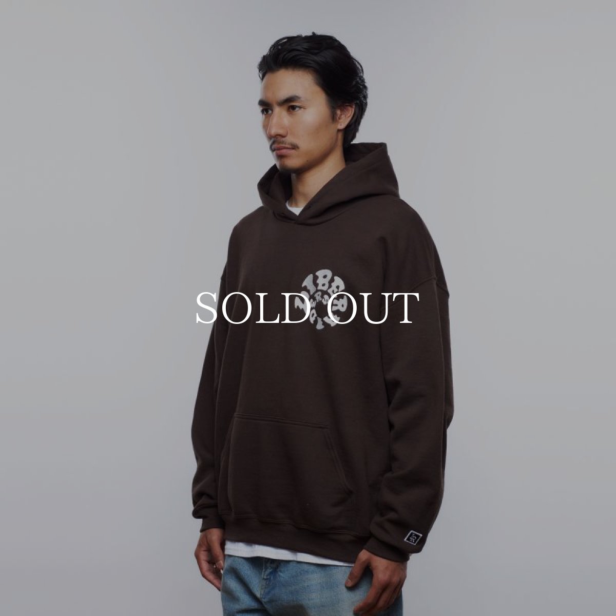 画像7: Liberaiders  SPIRAL LOGO HOODIE (BROWN) (7)