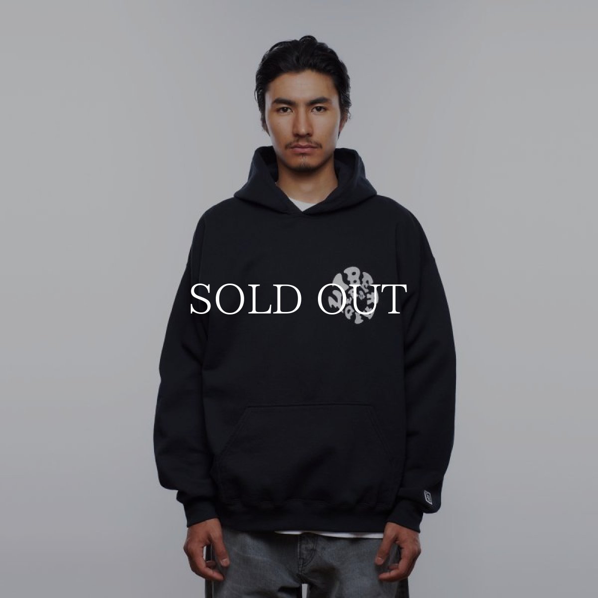 画像7: Liberaiders  SPIRAL LOGO HOODIE (BLACK) (7)