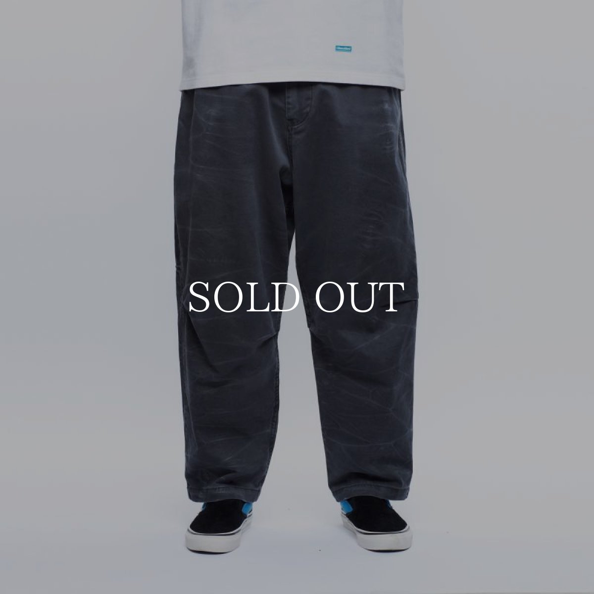 画像9: Liberaiders 【再入荷】SARROUEL CHINO PAINTER PANTS (CHARCOAL) (9)