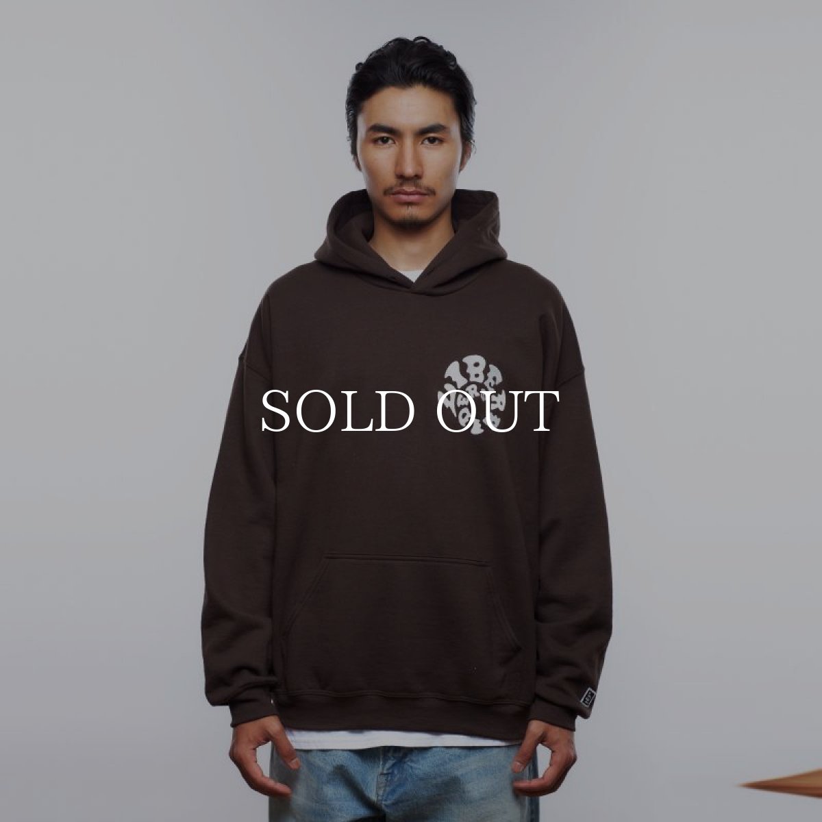 画像6: Liberaiders  SPIRAL LOGO HOODIE (BROWN) (6)