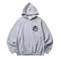 画像1: Liberaiders  SPIRAL LOGO HOODIE (GRAY) (1)