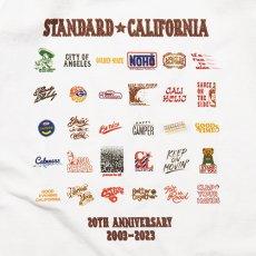 画像5: STANDARD CALIFORNIA  SD 20th Anniversary Logo T (White) (5)