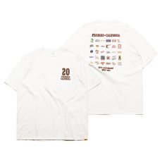 画像1: STANDARD CALIFORNIA  SD 20th Anniversary Logo T (White) (1)