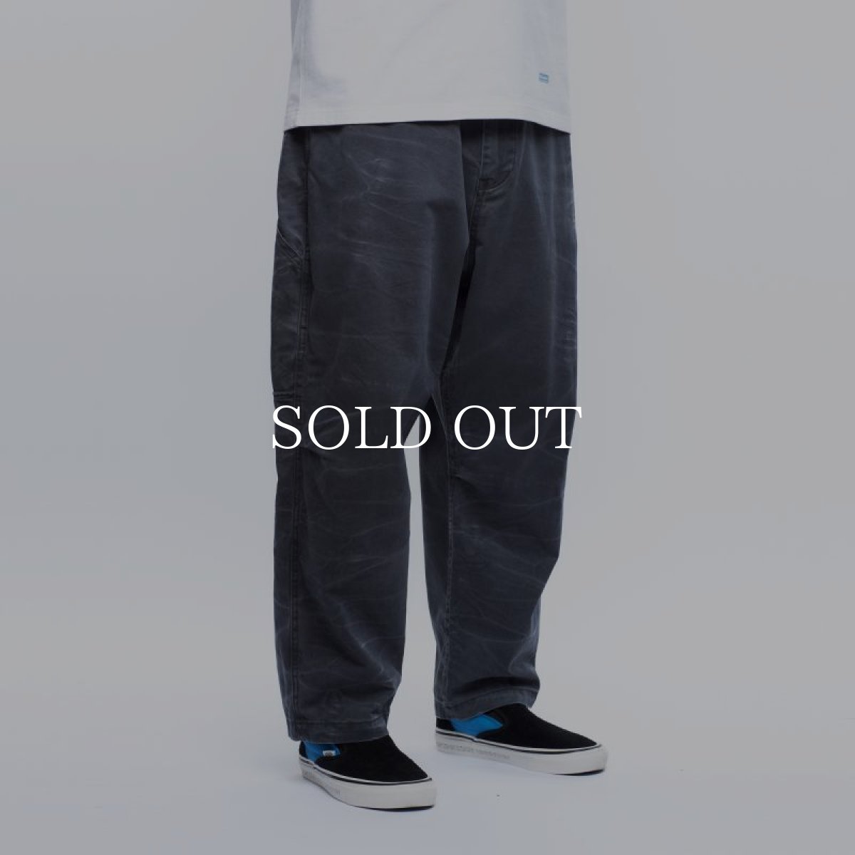 画像11: Liberaiders 【再入荷】SARROUEL CHINO PAINTER PANTS (CHARCOAL) (11)