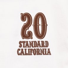 画像4: STANDARD CALIFORNIA  SD 20th Anniversary Logo T (White) (4)