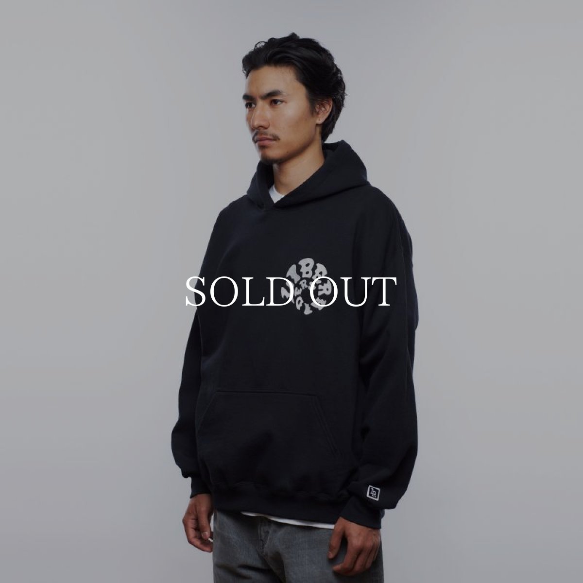 画像8: Liberaiders  SPIRAL LOGO HOODIE (BLACK) (8)