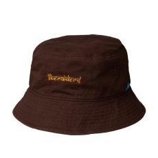 画像1: Liberaiders  LR LOGO BUCKET HAT (BROWN) (1)