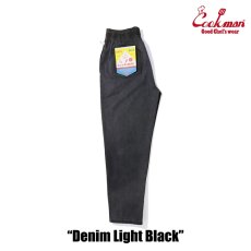 画像2: COOKMAN  Chef Pants Denim Light Black (Charcoal) (2)