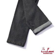 画像8: COOKMAN  Chef Pants Denim Light Black (Charcoal) (8)