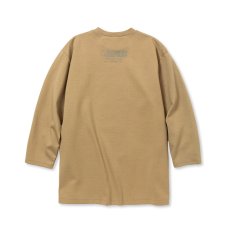 画像2: CALEE  MULTI WAY STRETCH PONTE DROP SHOULDER 3/4 CS (BEIGE) (2)