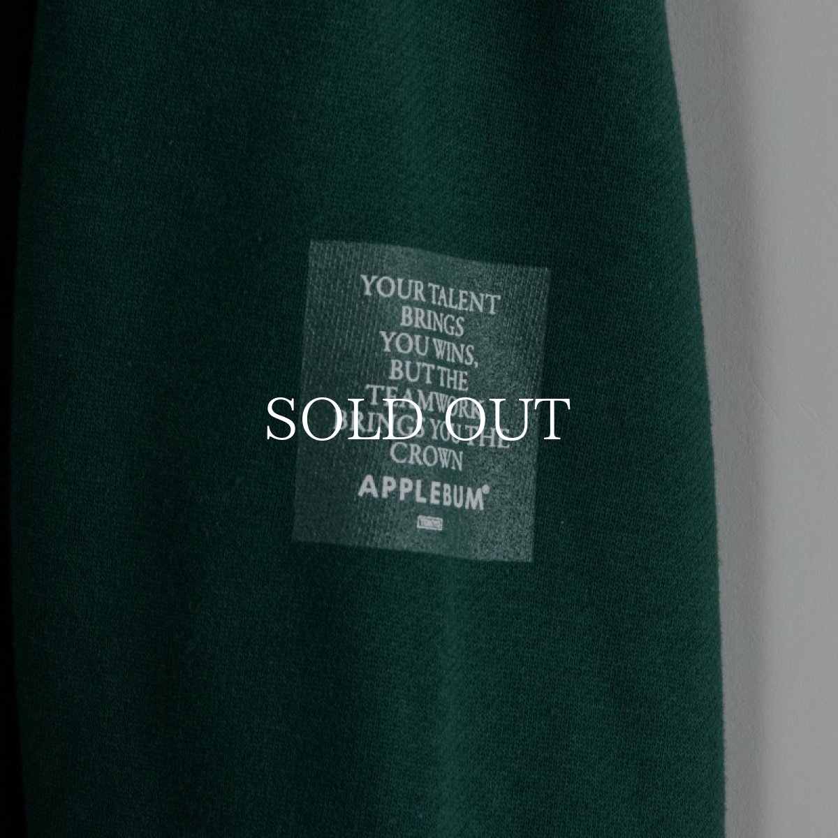 画像9: APPLEBUM  Pirates Logo Big Sweat Parka (Green) (9)