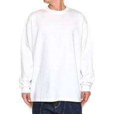 画像6: CALEE  MULTI WAY STRETCH PONTE DROP SHOULDER L/S CS (WHITE) (6)