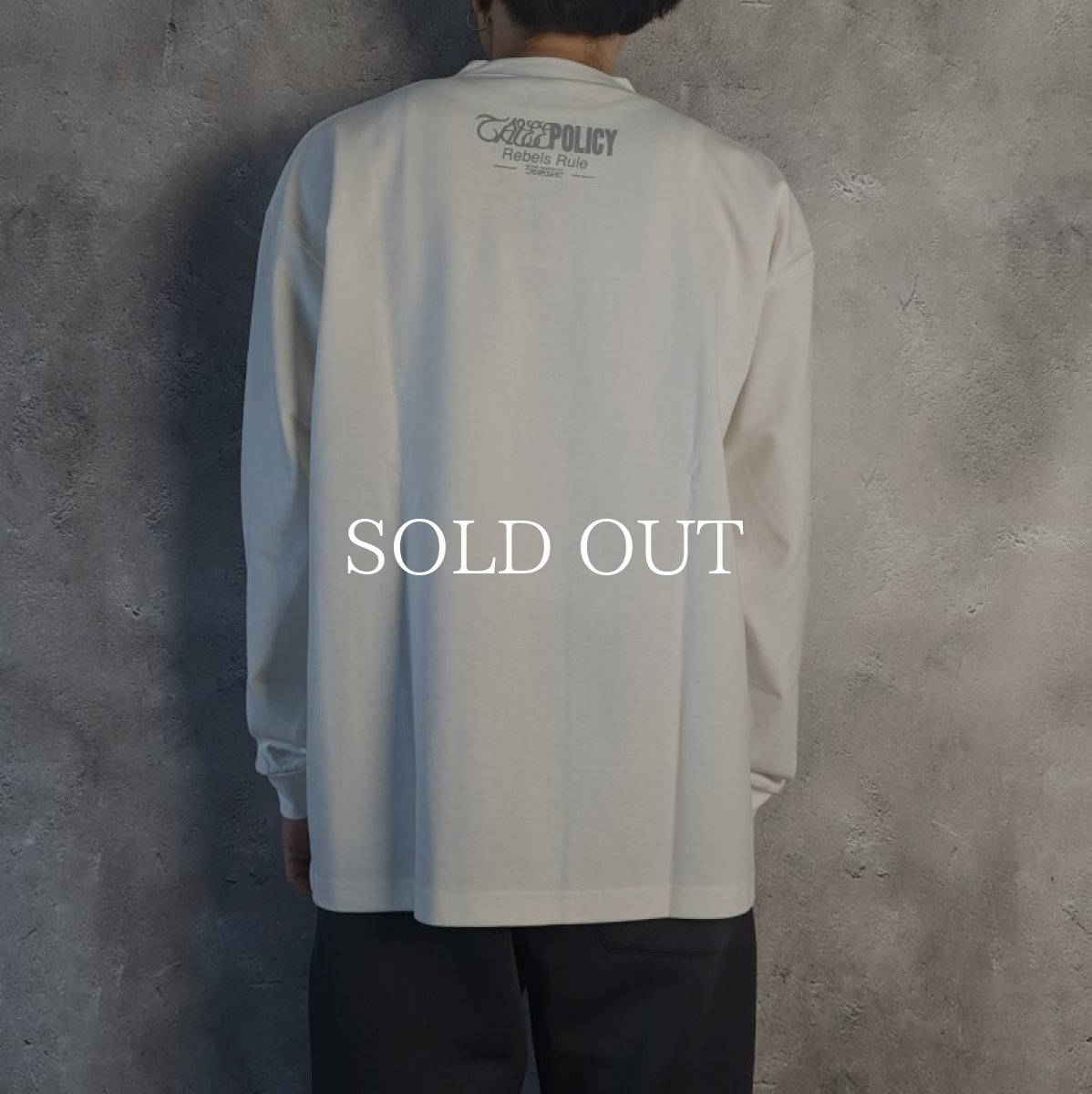 画像8: CALEE  MULTI WAY STRETCH PONTE DROP SHOULDER L/S CS (WHITE) (8)