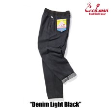 画像11: COOKMAN  Chef Pants Denim Light Black (Charcoal) (11)