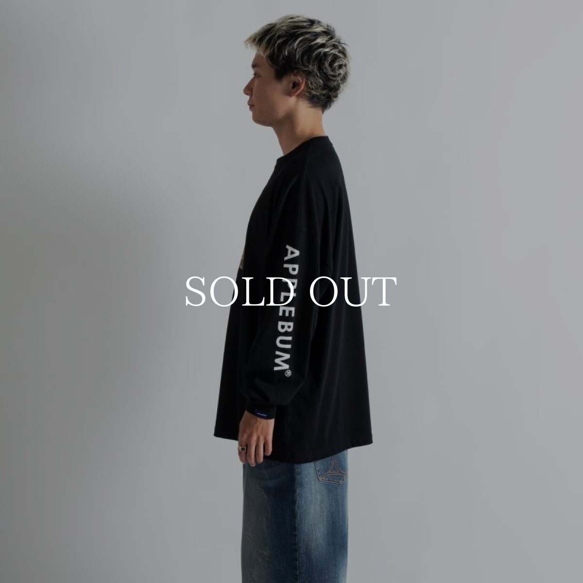 画像5: APPLEBUM  "Sh*t's Real" Big L/S T-shirt (Black) (5)