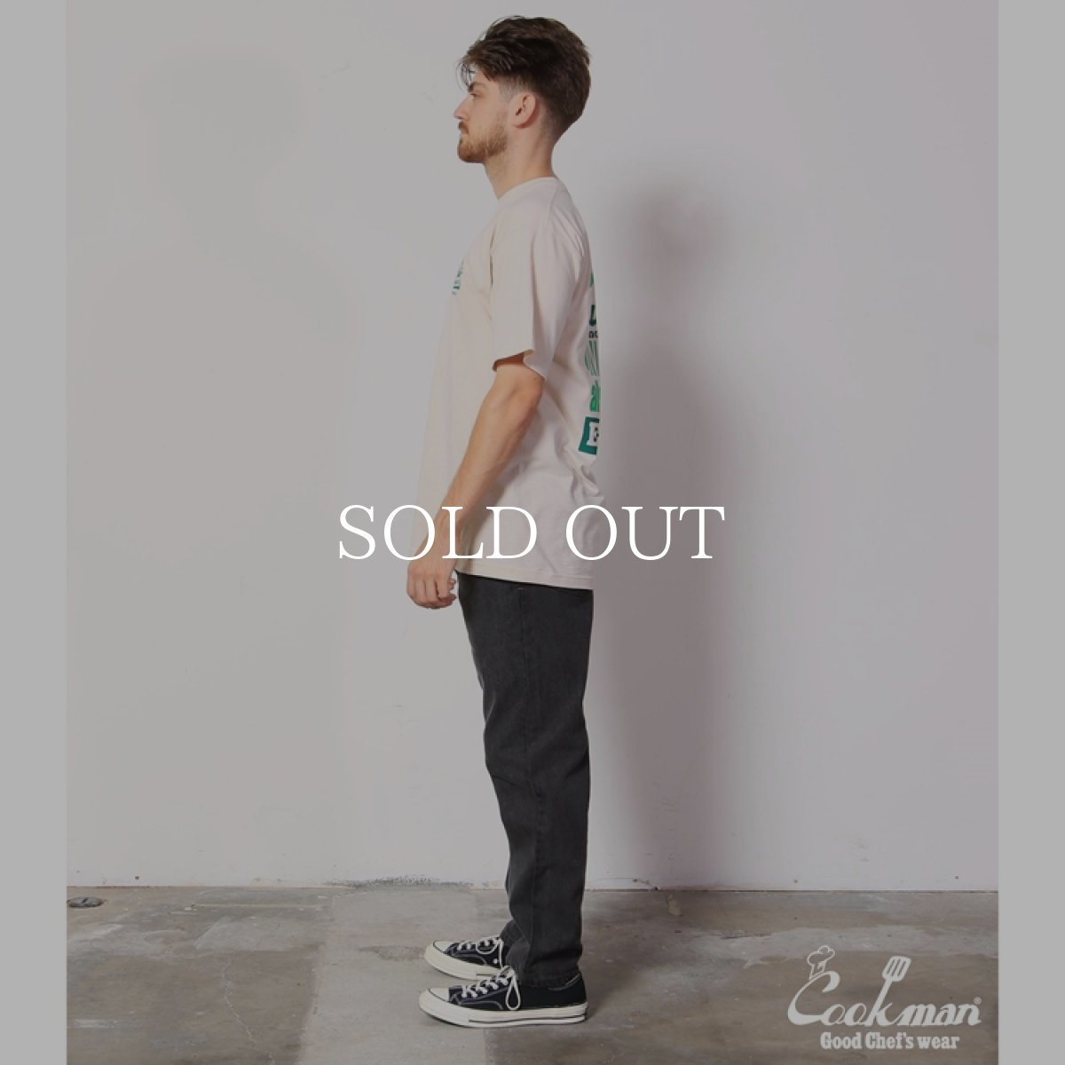 画像22: COOKMAN  Chef Pants Denim Light Black (Charcoal) (22)