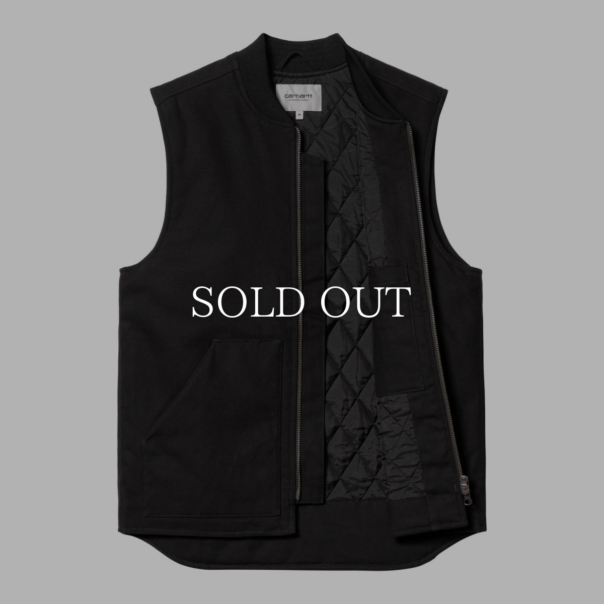 画像3: CARHARTT WIP  CLASSIC VEST (Black rigid) (3)
