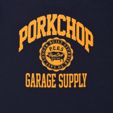 画像3: PORKCHOP GARAGE SUPPLY  2nd COLLEGE TEE for kids (NAVY) (3)