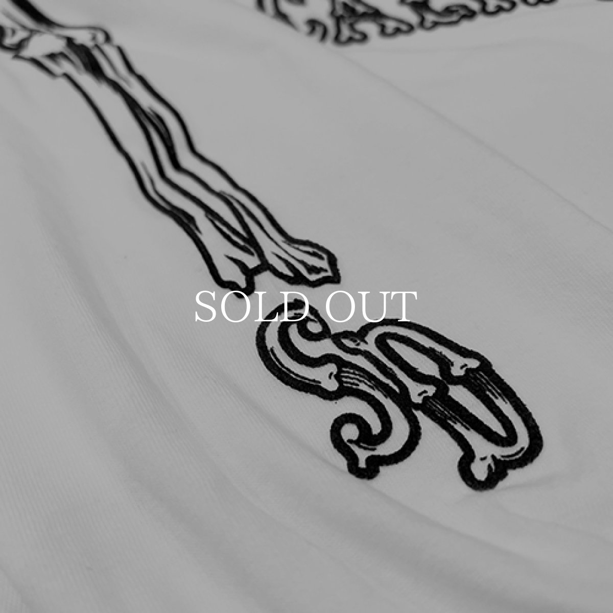 画像4: STANDARD CALIFORNIA  AH × SD Bones Logo Long Sleeve T (White) (4)