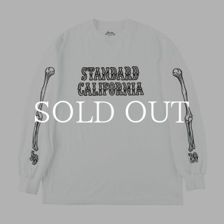 STANDARD CALIFORNIA AH × SD Bones Logo Long Sleeve T (Orange