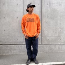 画像2: STANDARD CALIFORNIA  AH × SD Bones Logo Long Sleeve T (Orange) (2)