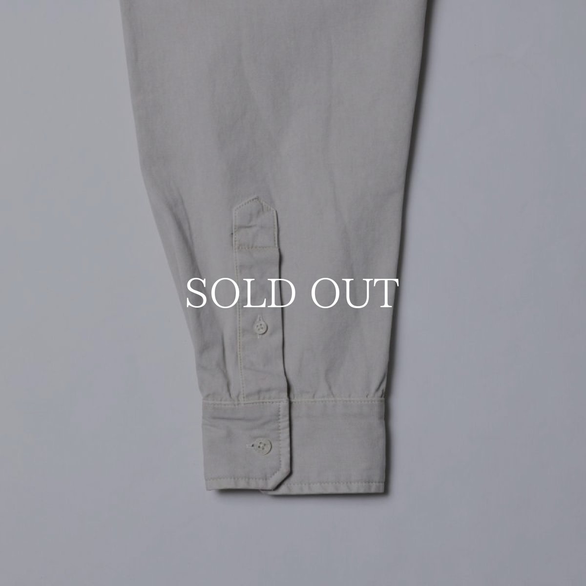 画像8: Liberaiders  GARMENT DYED OXFORD SHIRT (WHITE) (8)