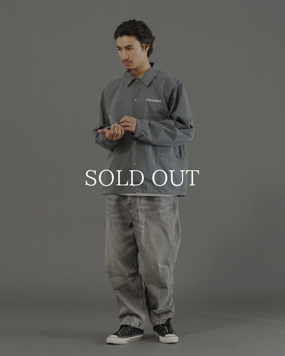 画像14: Liberaiders  OG LOGO COACH JACKET (GRAY) (14)