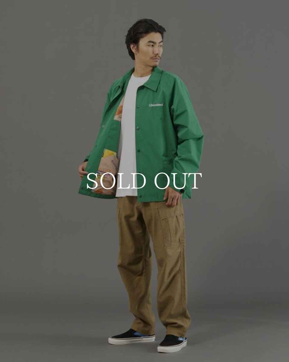 画像11: Liberaiders  OG LOGO COACH JACKET (GREEN) (11)